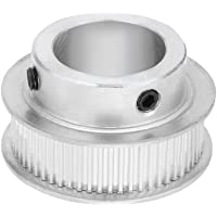 SOURCING MAP sourcing map MXL 60 Dientes Rueda Síncrona de Aluminio 20mm Diámetro Eje Polea Tensora de 11mm Ancho Correa…